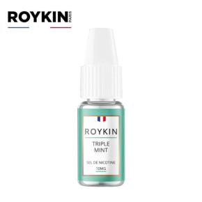 Triple Mint Sel de Nicotine Roykin 10ml menthe