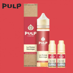 e-liquide la fraise sauvage pulp 60ml 6mg