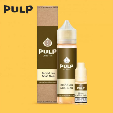 e-liquide blond miel noir pulp 60ml 3mg