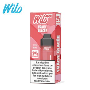 1 Batterie + Pod + Fiole Fraise Glacée Wilo Max 12ml