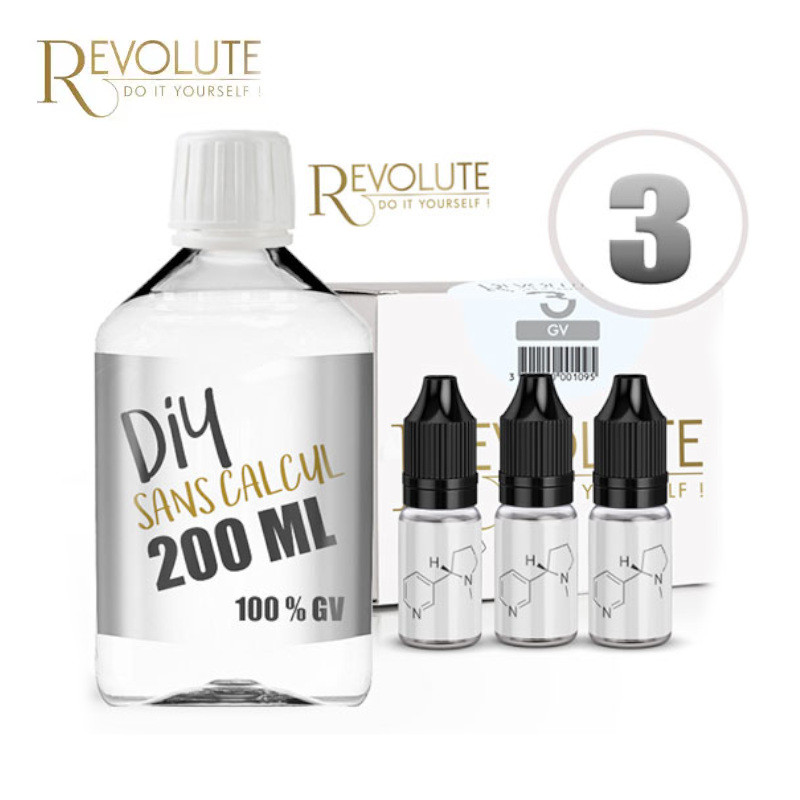 Pack DIY 100% VG Revolute 200ml