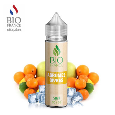 Agrumes Givrés Bio France 50ml sans nicotine