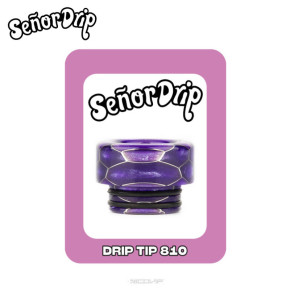 Drip Tip 810 Snake Señor Drip Tip purple