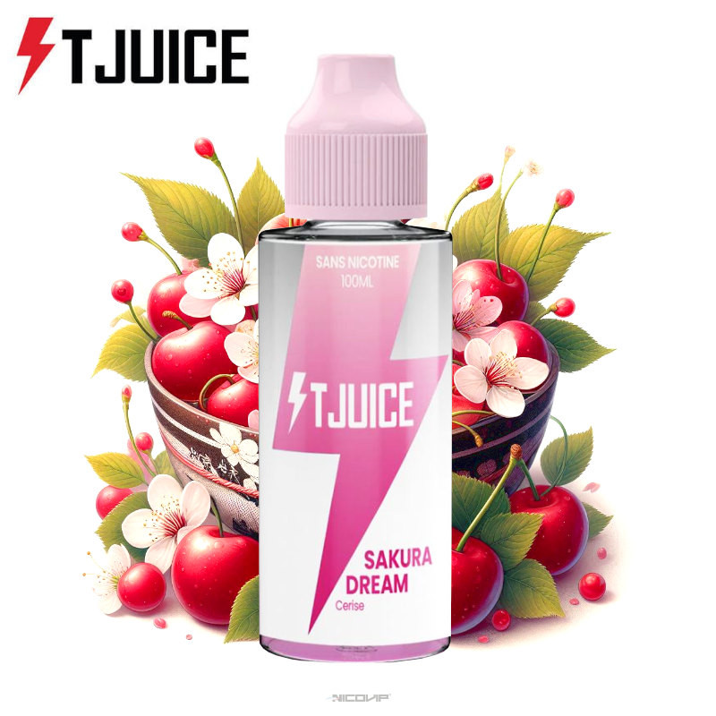 E liquide Sakura Dream T-Juice 100ml