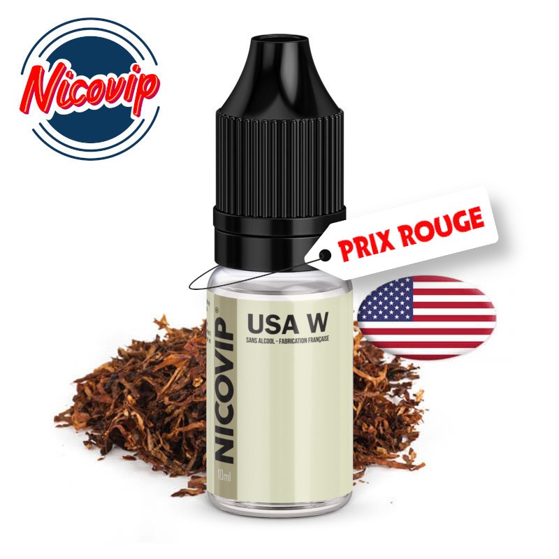 Promo e-liquide Classic USA W Nicovip 10ml