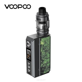 Kit Drag 4 177W Voopoo - Gunmetal Forest green