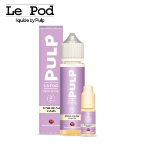 Pêche Melon Glacés  Le Pod Liquide Pulp 3 mg/ml