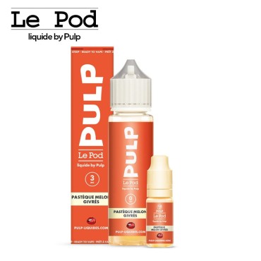 Pastèque Melon Givrés Le Pod Liquide Pulp 60ml 3 mg