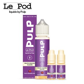 Fruits Rouges Glacés Le Pod Liquide Pulp 60ml 6 mg