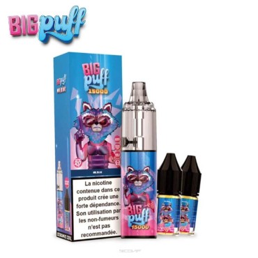Kit Puff Mr Blue 15000 2x10ml Big Puff Kit Puff Mr Blue 15000 2x10ml Big Puff
