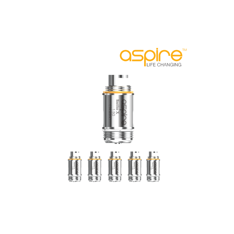 5 Résistances Nautilus X Aspire