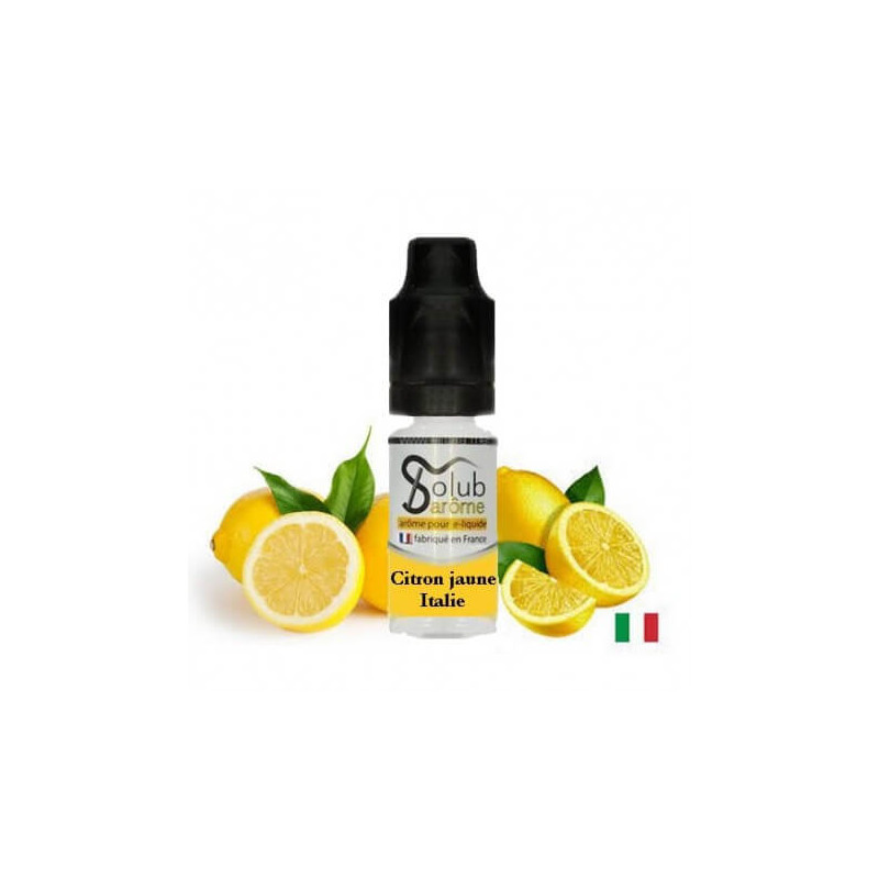 Arôme Citron Italie Solubarome﻿ 10ml