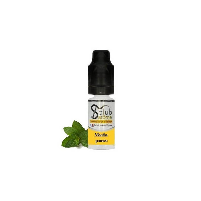 Arôme Menthe Poivrée Solubarome﻿ 10ml