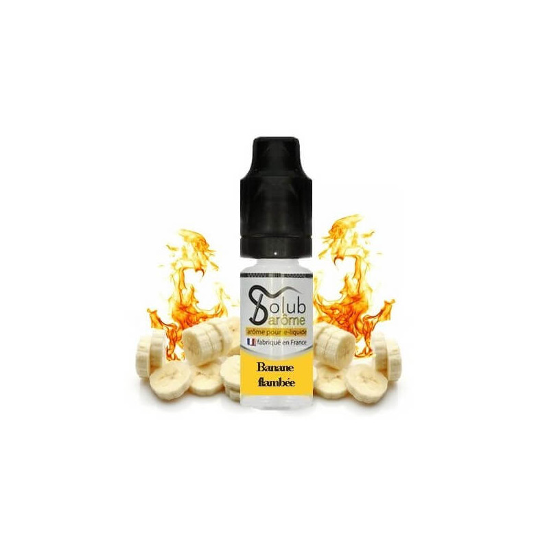 Arôme Banane Flambée Solubarome﻿ 10ml