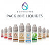 Pack 20 E-liquides Savourea