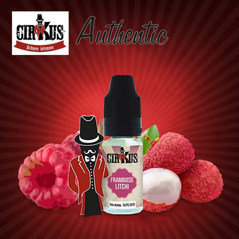 Framboise Litchi Cirkus Authentic 10ml