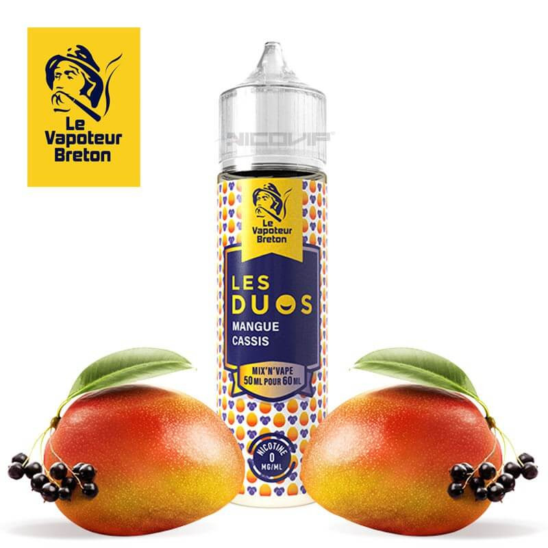 Mangue Cassis Le Vapoteur Breton 50ml