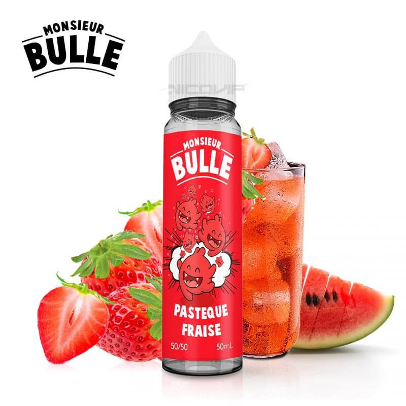 Pastèque Fraise Monsieur Bulle 50ml