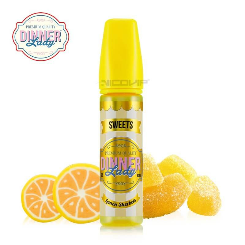 Lemon Sherberts Sweets Dinner Lady 50ml