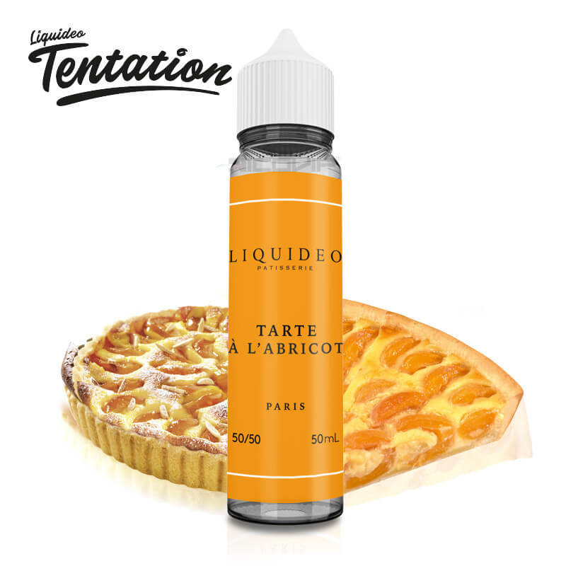 Tarte à l'Abricot Tentation Liquideo 50ml