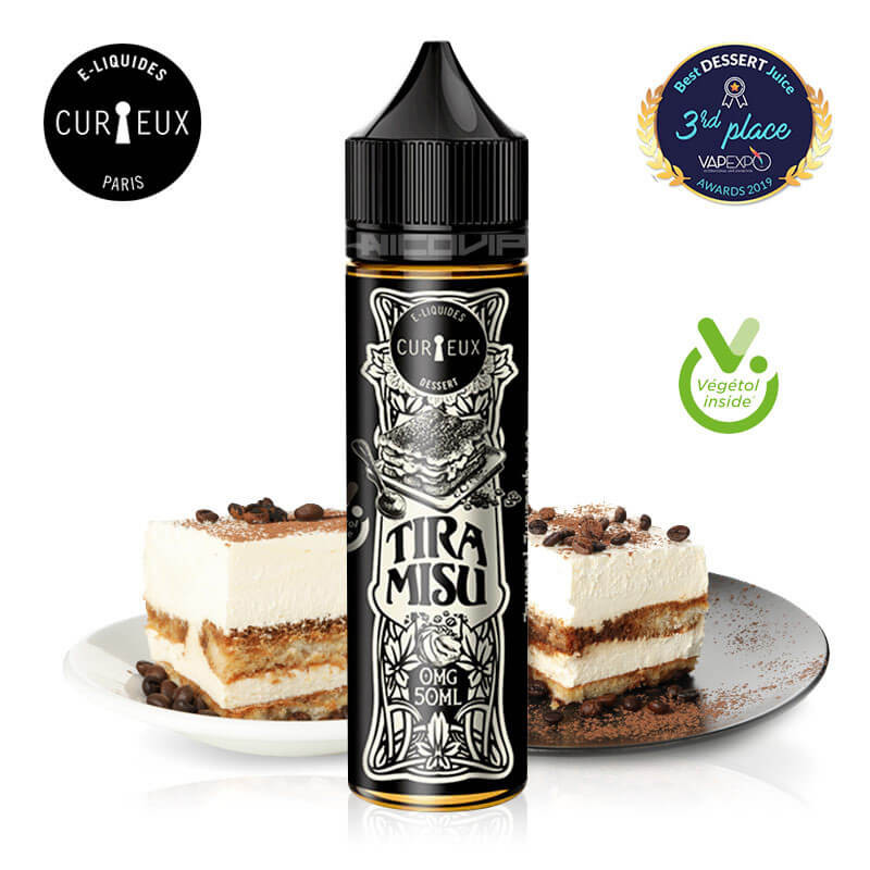 Tiramisu Végétol Curieux 50 ml