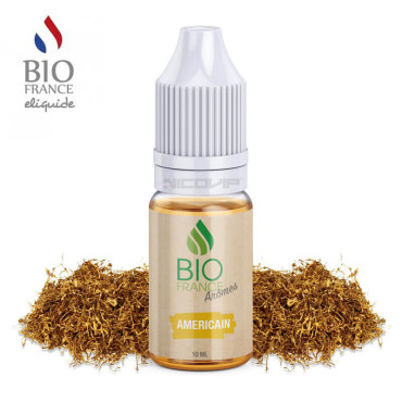 Arôme Américain Bio France E-liquide 10ml