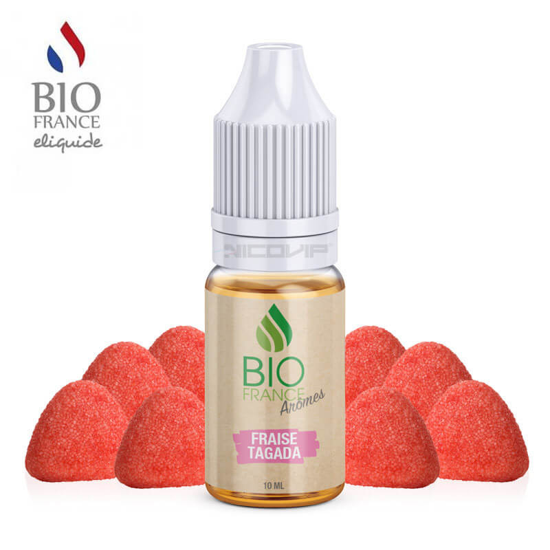 Arôme Fraise Tagada Bio France E-liquide 10ml