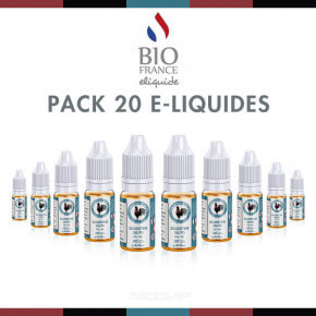 Pack 20 Le booster Français nicotine Bio France E-liquide