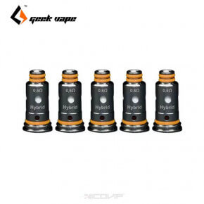 Pack 5 résistances G Aegis (Pod/Wenax) GeekVape - 0.6 Ohm