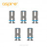 Pack 5 résistances BP Coil Aspire - BP 0,3 ohm