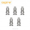 Pack 5 résistances BP Coil Aspire - BP 0,6 ohm