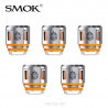 Pack 5 résistances V8 Baby Smok - V8 Baby T12 Orange