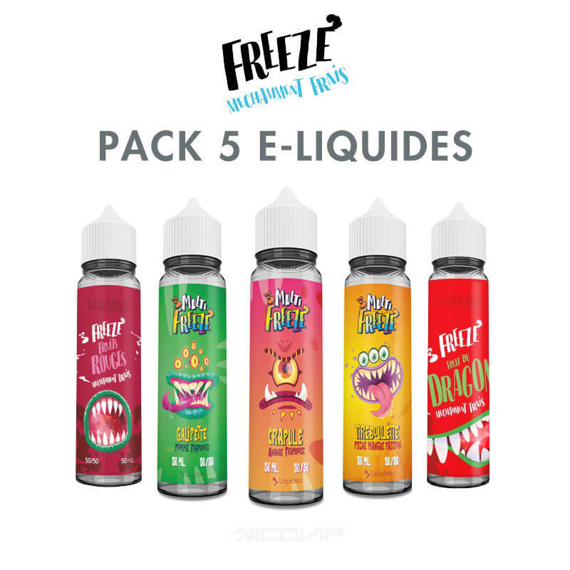 Pack e-liquides Freeze 50 ml