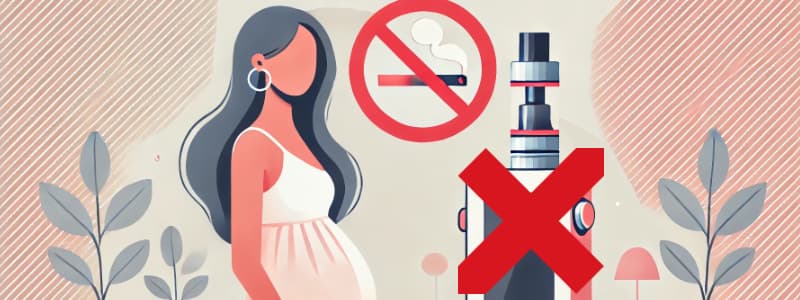 L'impact de la cigarette électronique sur la fertilité