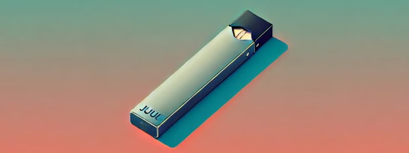 Les cigarettes électroniques Juul