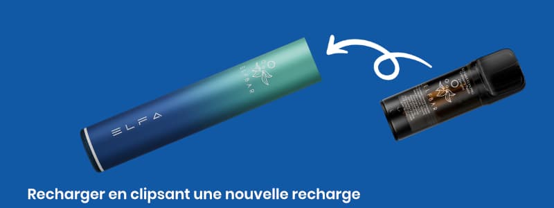 Recharger une puff