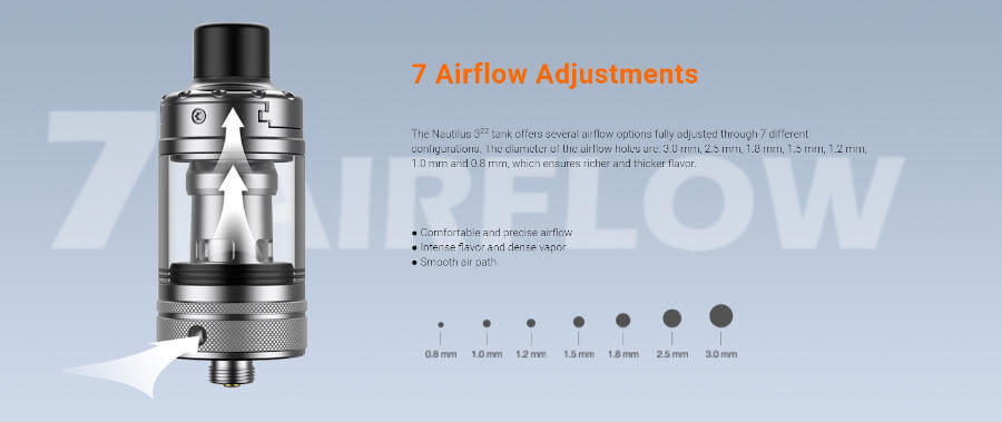 airflow nautilus 3