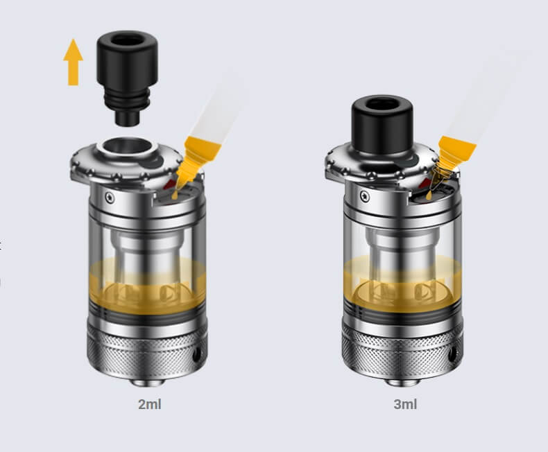 Kit Zelos X 80W Aspire remplissage