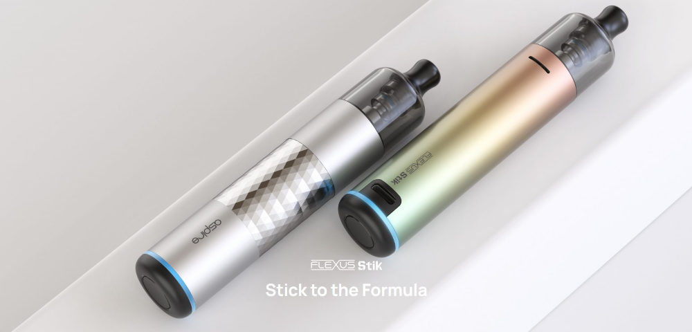 Kit Flexus Stik 1200mAh Aspire présentation