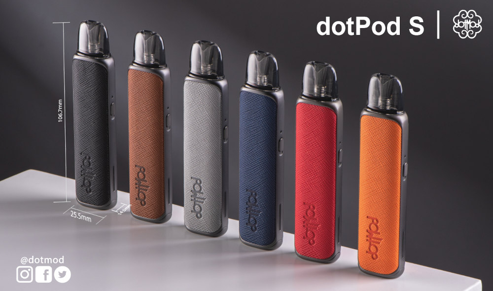 Kit dotPod S 800mAh Dotmod présentation