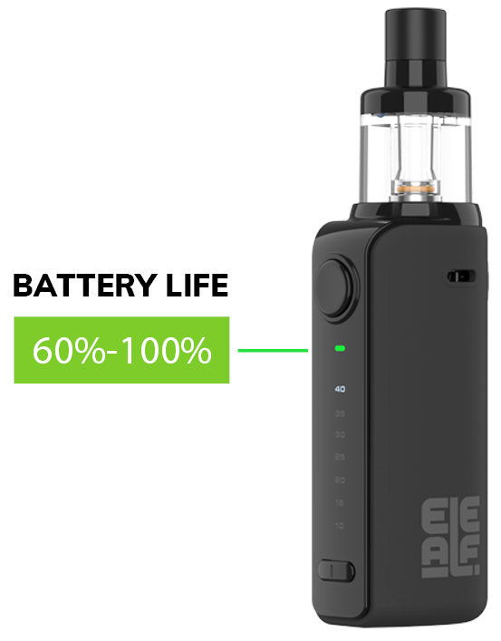 Kit Pod iJust P40 1500mAh Eleaf indicateur de batterie