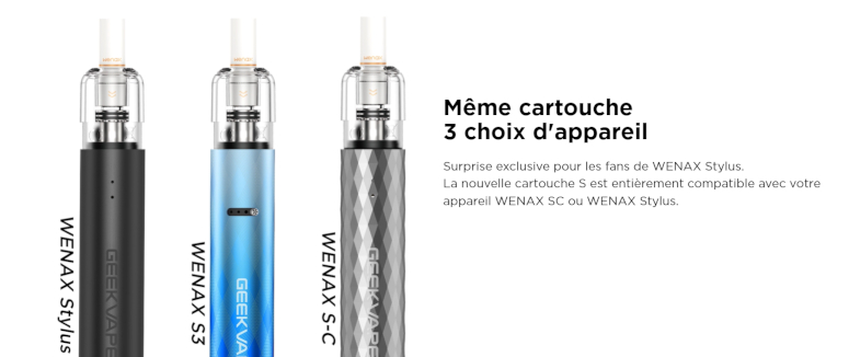 Kit Wenax S3 GeekVape  cartouche