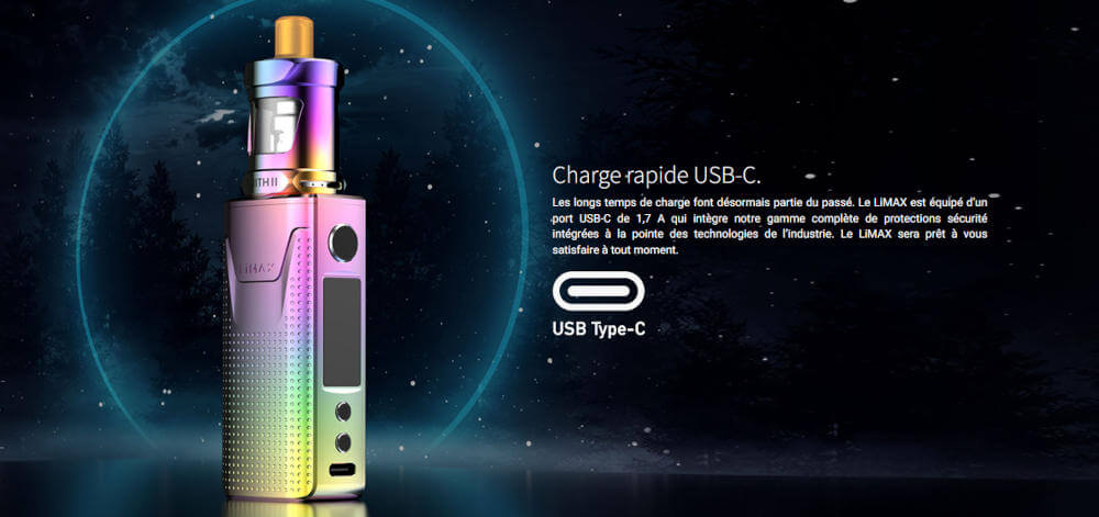 Kit LiMAX 3000mAh Zenith II Innokin rechargement