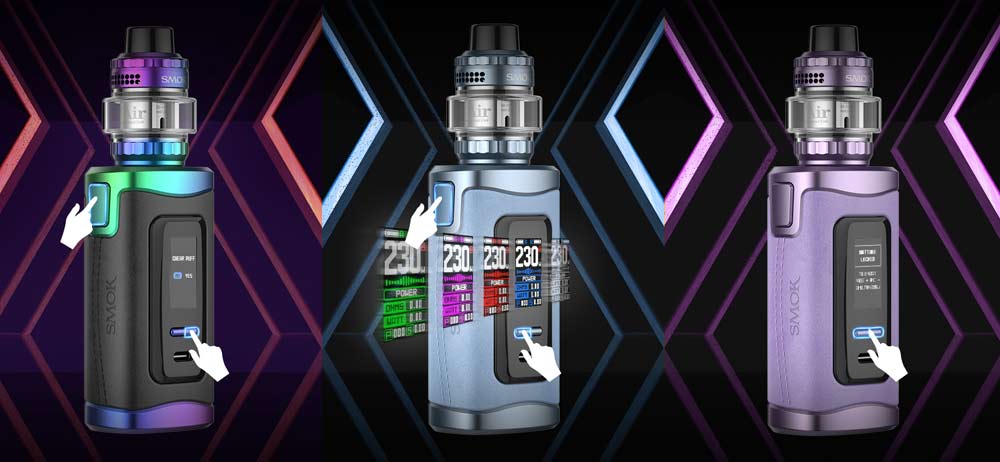 Modes de vape de la Box Morph 3 230W Smok