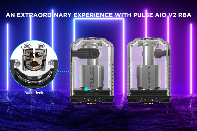 Kit Vandy Vape Pulse AIO V2  reconstructible