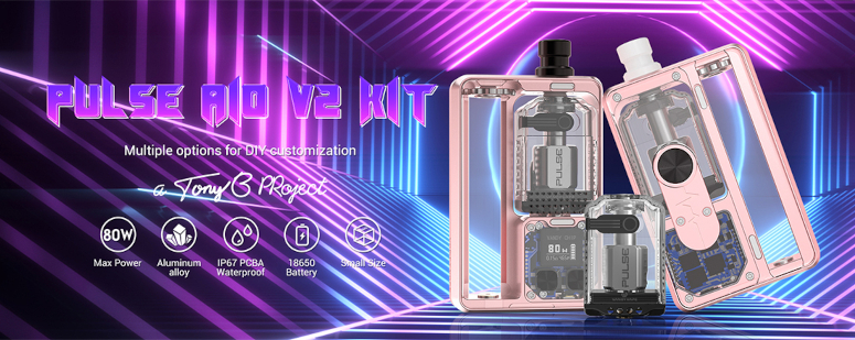 Kit Pulse AIO V2 80W Vandy Vape présentation