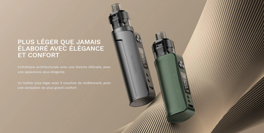 Kit GEN PT60 2500mAh Vaporesso présentation