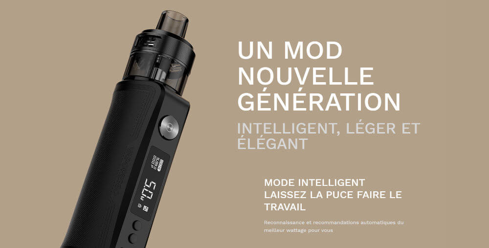 Kit GEN PT60 2500mAh Vaporesso reconnaissance intelligente