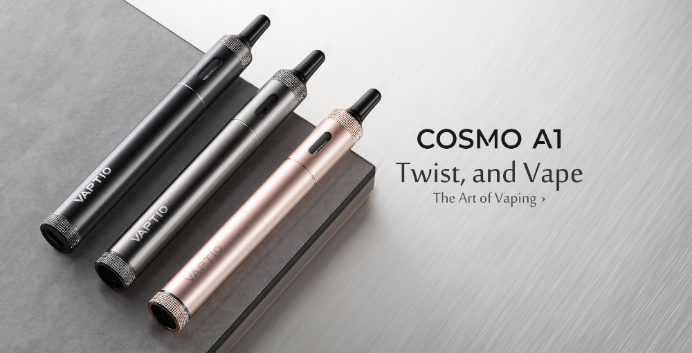 Kit Cosmo A1 900mAh Vaptio présentation