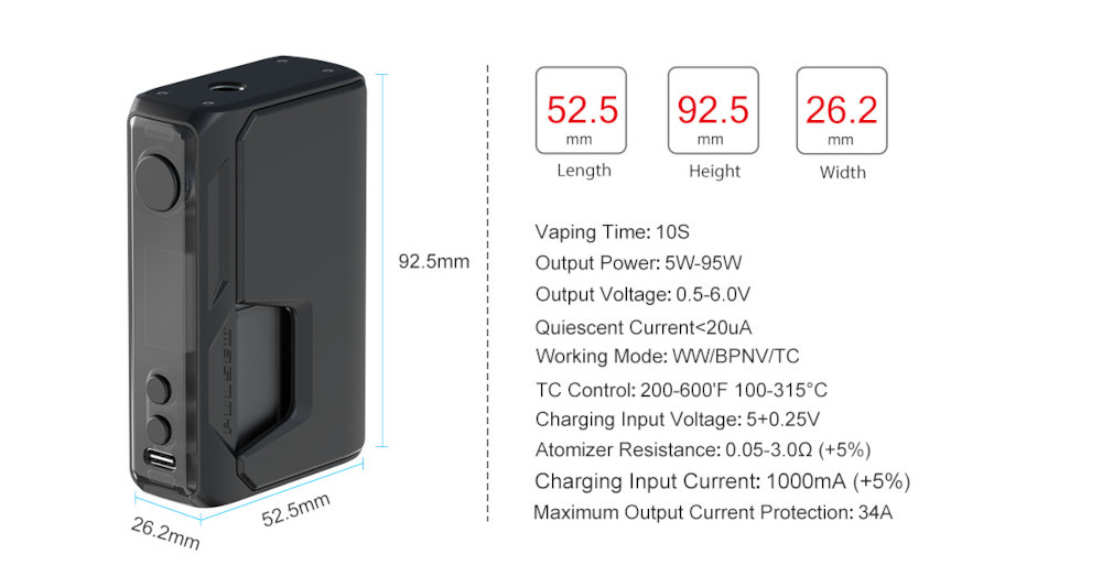 Box Pulse V3 95W Vandy Vape